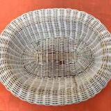 Bread basket soft woven wicker