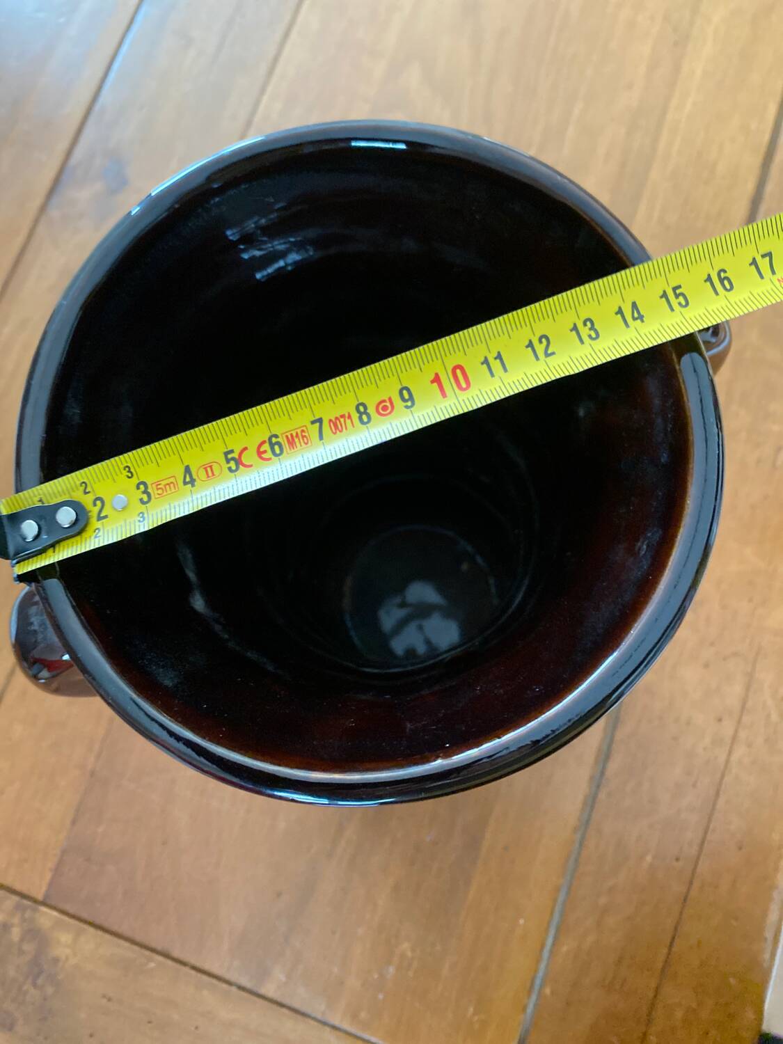 Large vintage amphora vase