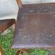 2 seat chairs and leather backrest