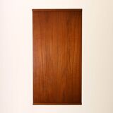 Armoire scandinave en teck avec portes coulissantes