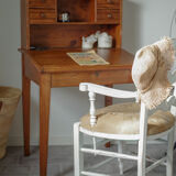 Old wooden writing desk