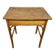 Rare Antique School Desk Art with Ink Well