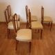 Ensemble de 6 chaises modernes du milieu du siècle, Italie, 1960