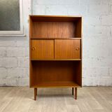 Scandinavian teak bookcase, 60s