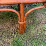 Rattan coffee table