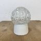 Vintage White Porcelain Wall Light, 1970s