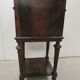 Rosewood bedside table in Louis XVI style