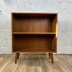 Bibliothèque scandinave vintage en teck signée Denka, années 60