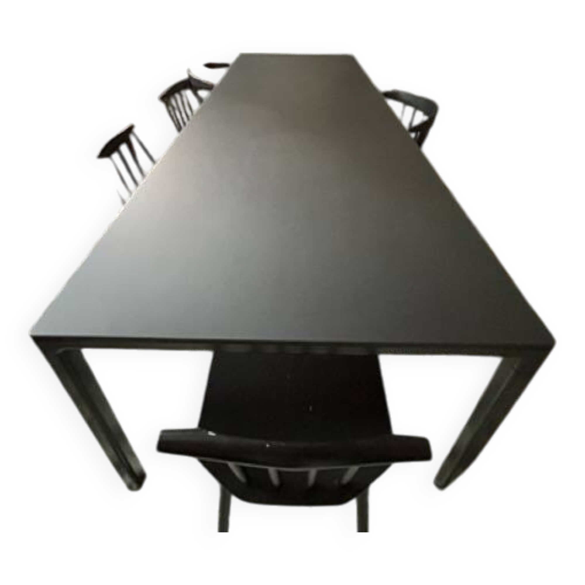 Black table Scandinavian model T12 HAY