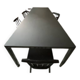 Black table Scandinavian model T12 HAY