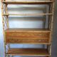 Vintage rattan shelf