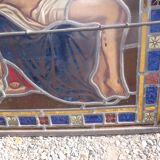 19th century stained glass window “Jesus”