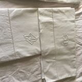 Lot of cloth monogramee