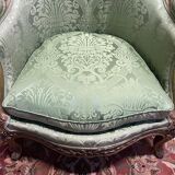 Louis XV golden eared armchair