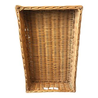 Wicker basket of bakery or cinema opener