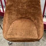 Fauteuil design pivotant années 70