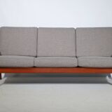Teak three-seater sofa from the 1960s, Glostrup