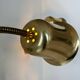 Pair of vintage adjustable wall lights, solid brass, Sweden 1960