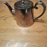 silver-plated teapot