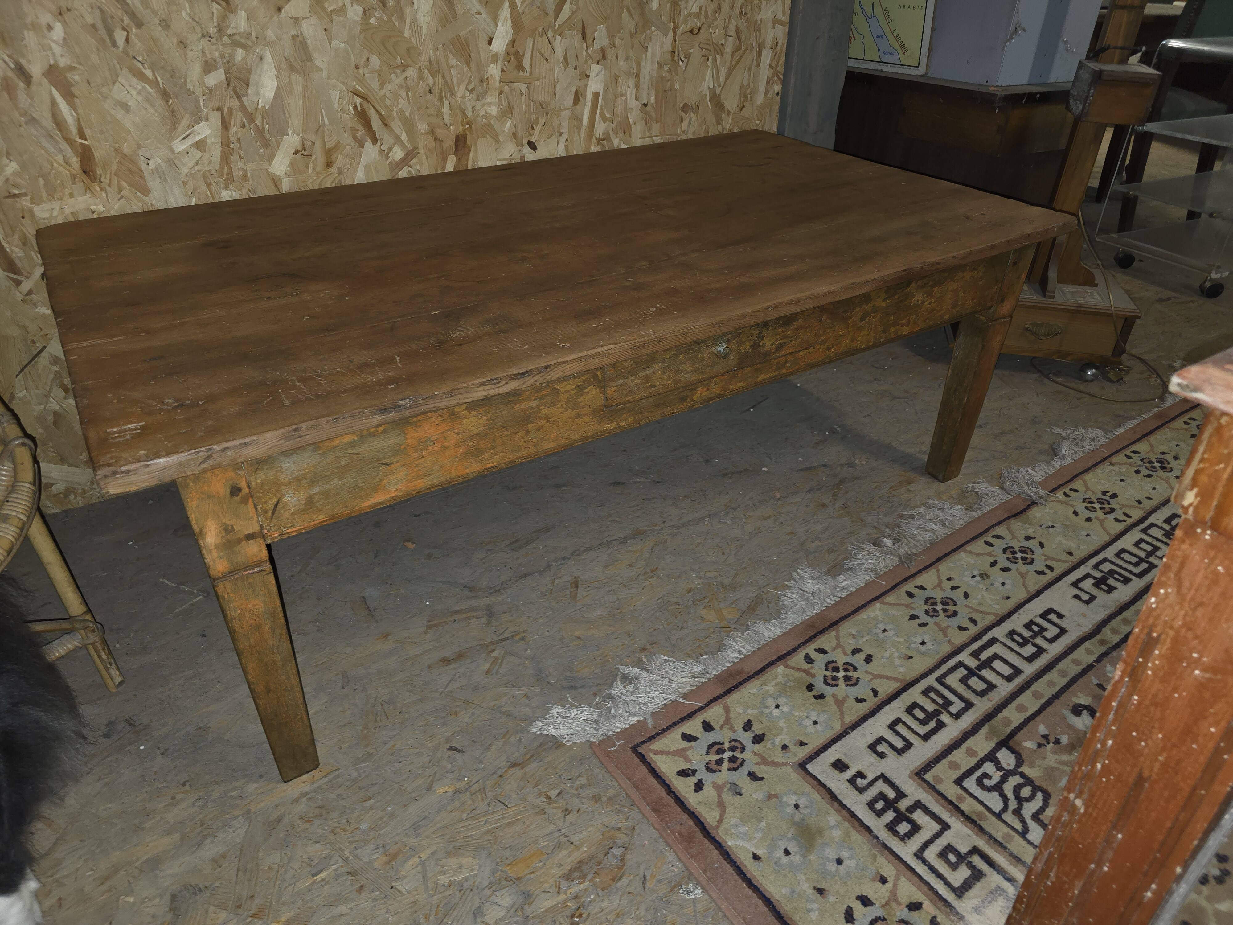 Table basse de salon en Chêne