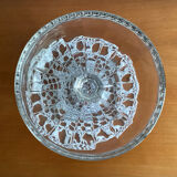 Standing cut square glass base