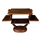 Art Deco Walnut Side Table