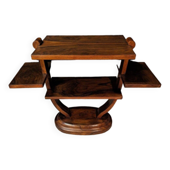 Art Deco Walnut Side Table