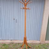 Antique parrot coat rack