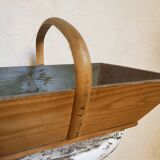 Wooden picking basket