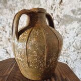 Jarre ancienne en terre cuite – France, XVIIIe siècle – Pot à huile de noix
