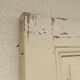 Old interior door wood painted vintage porcelain handle N°3