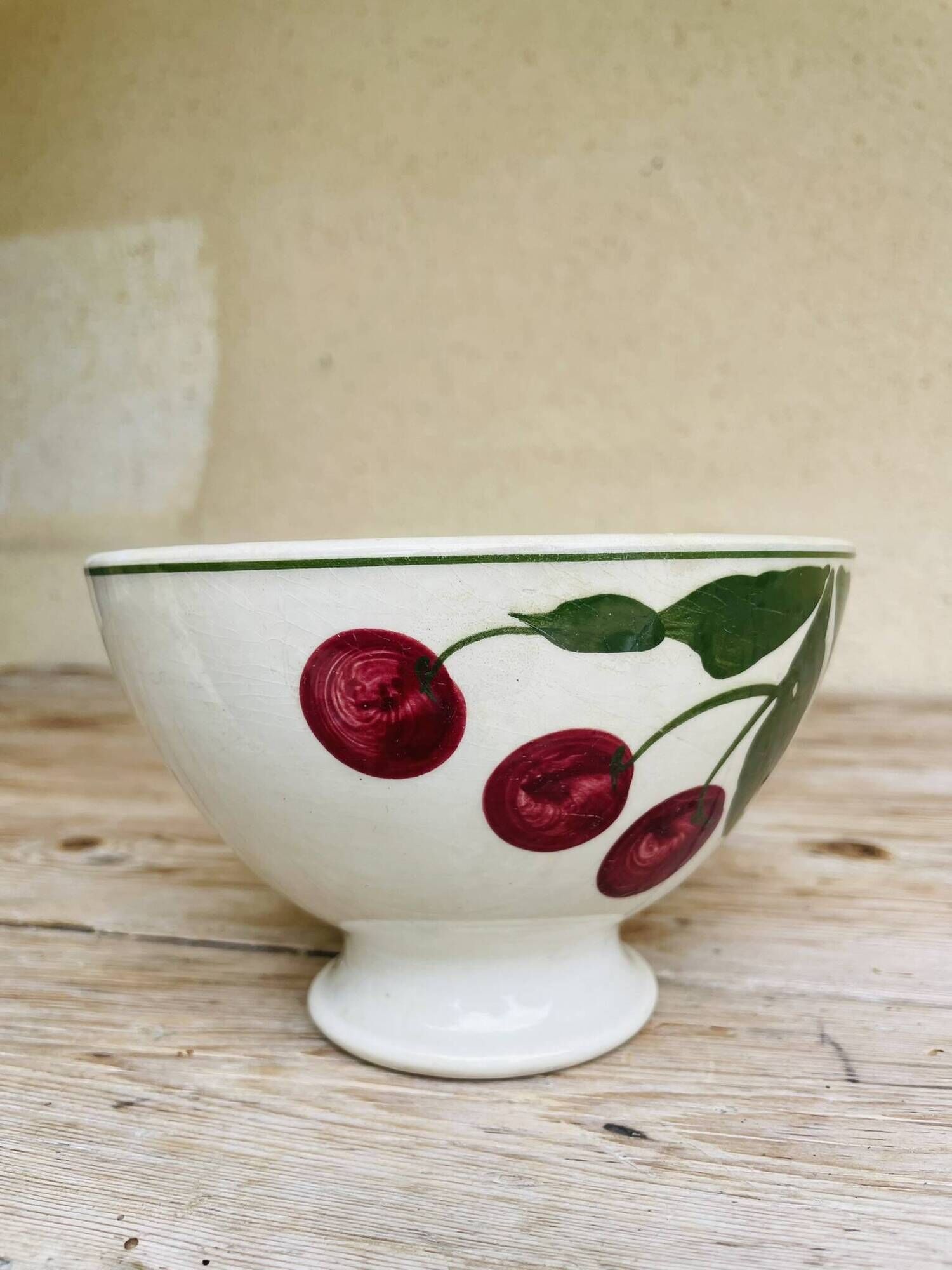 Large very old bowl Ceramics of the North St. Amand