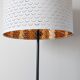 Lampadaire vintage tripode relooké