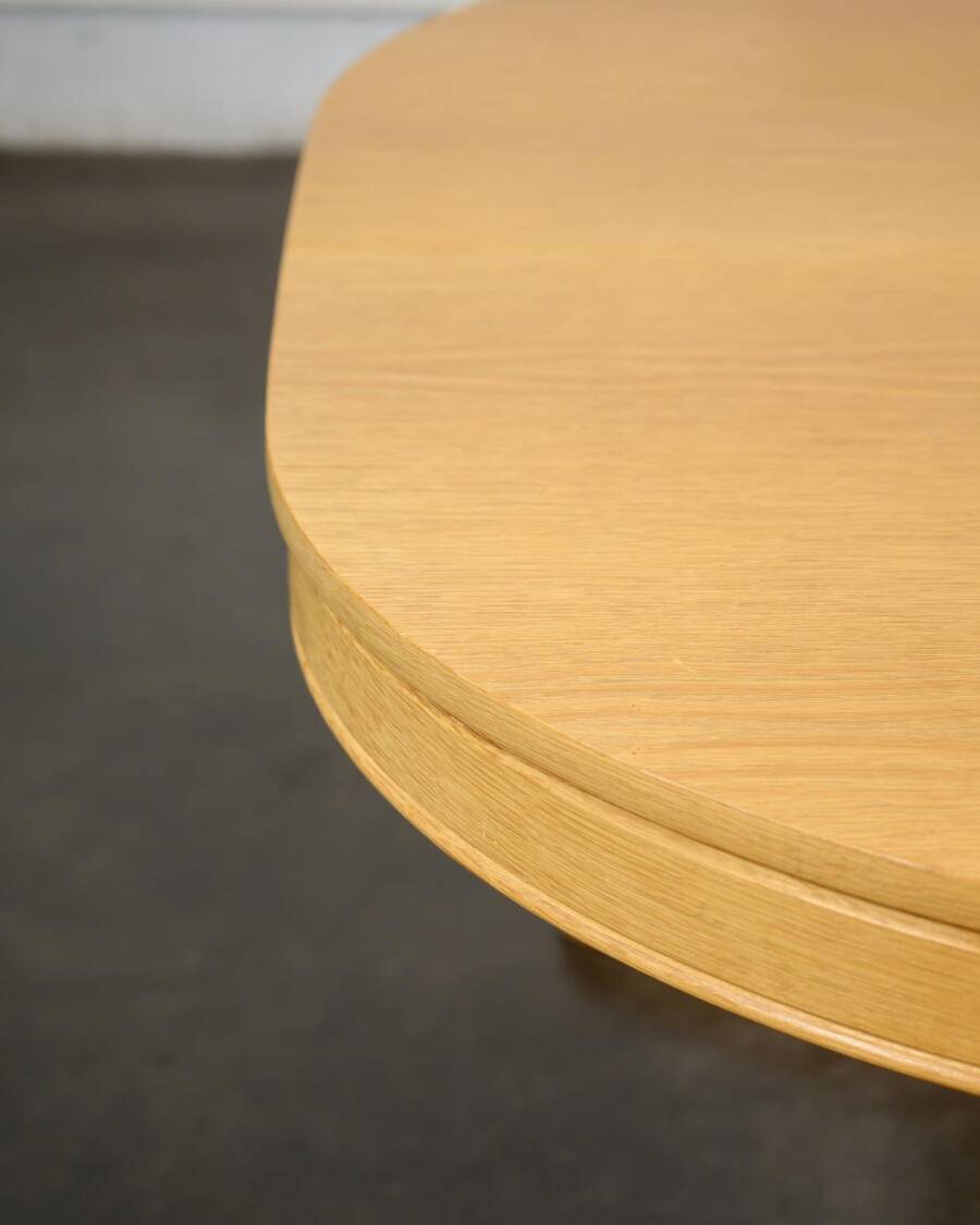 Light oak dining table