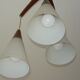 Suspension boomerang Louis Kalff years 60