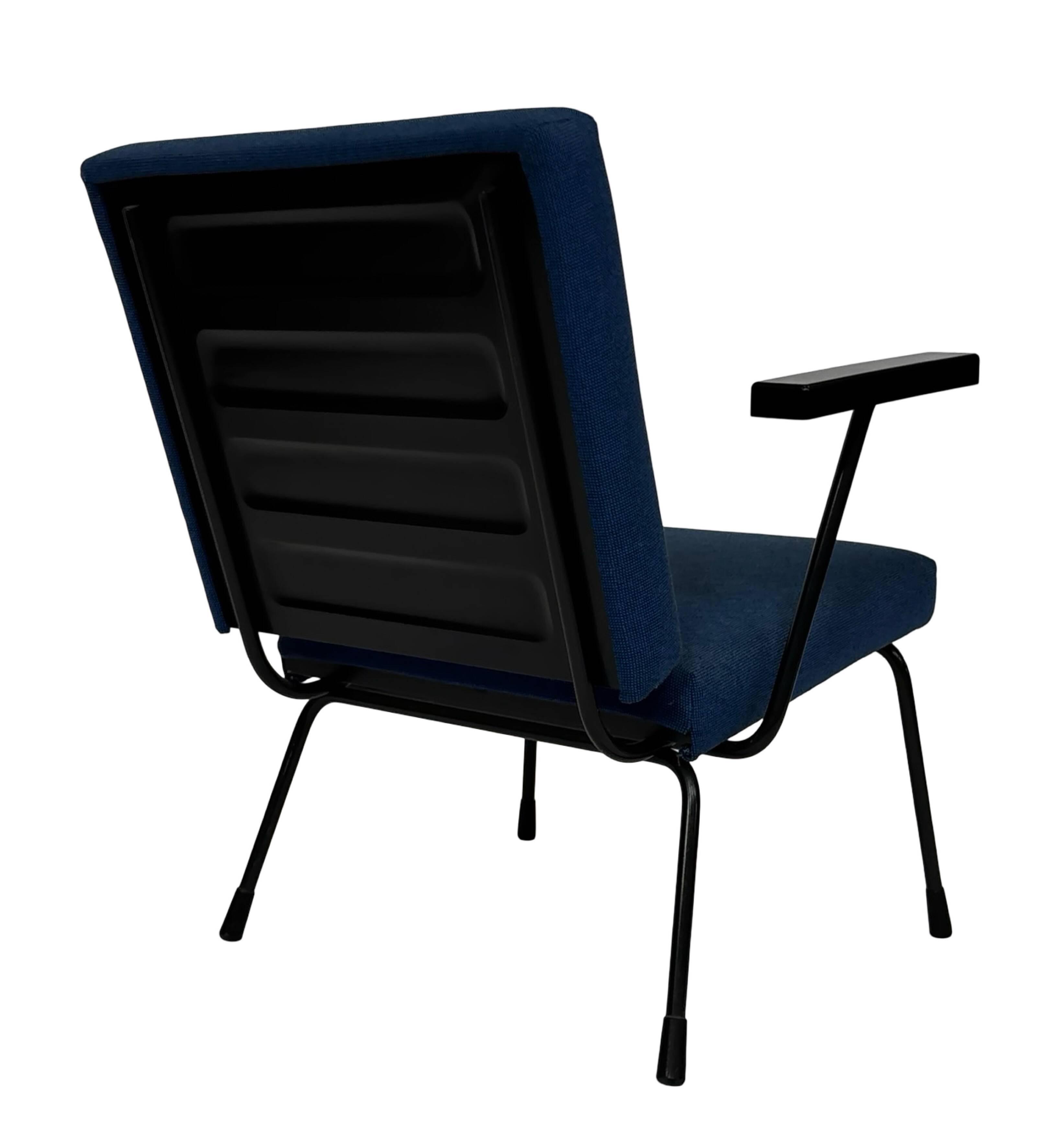 Ensemble vintage de deux fauteuils Gispen 1401 W Rietveld Design