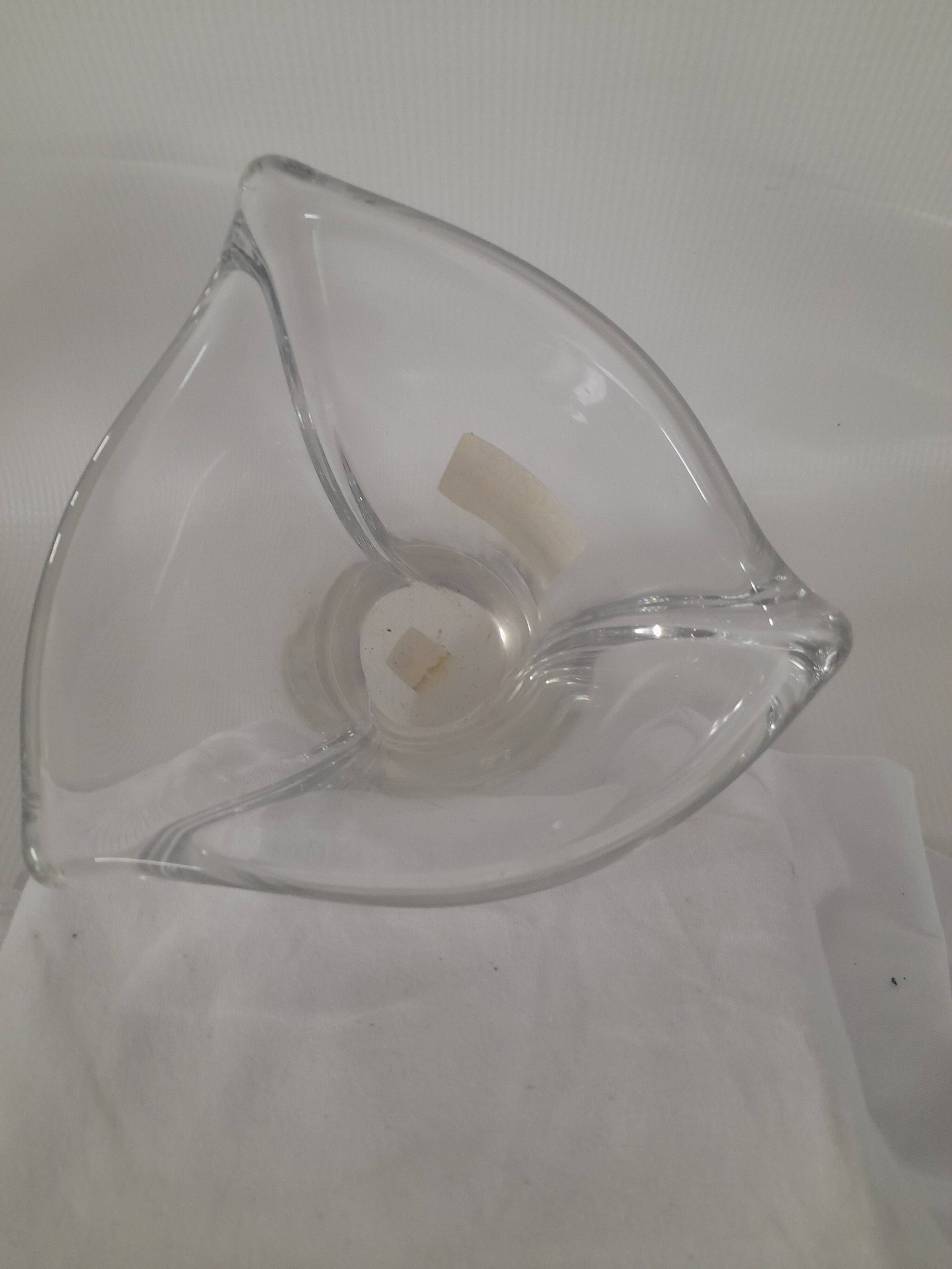 a crystal vase