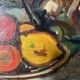 HST painting Jean RENAUT (1905-1979) "Still life with oranges and lemons" frame