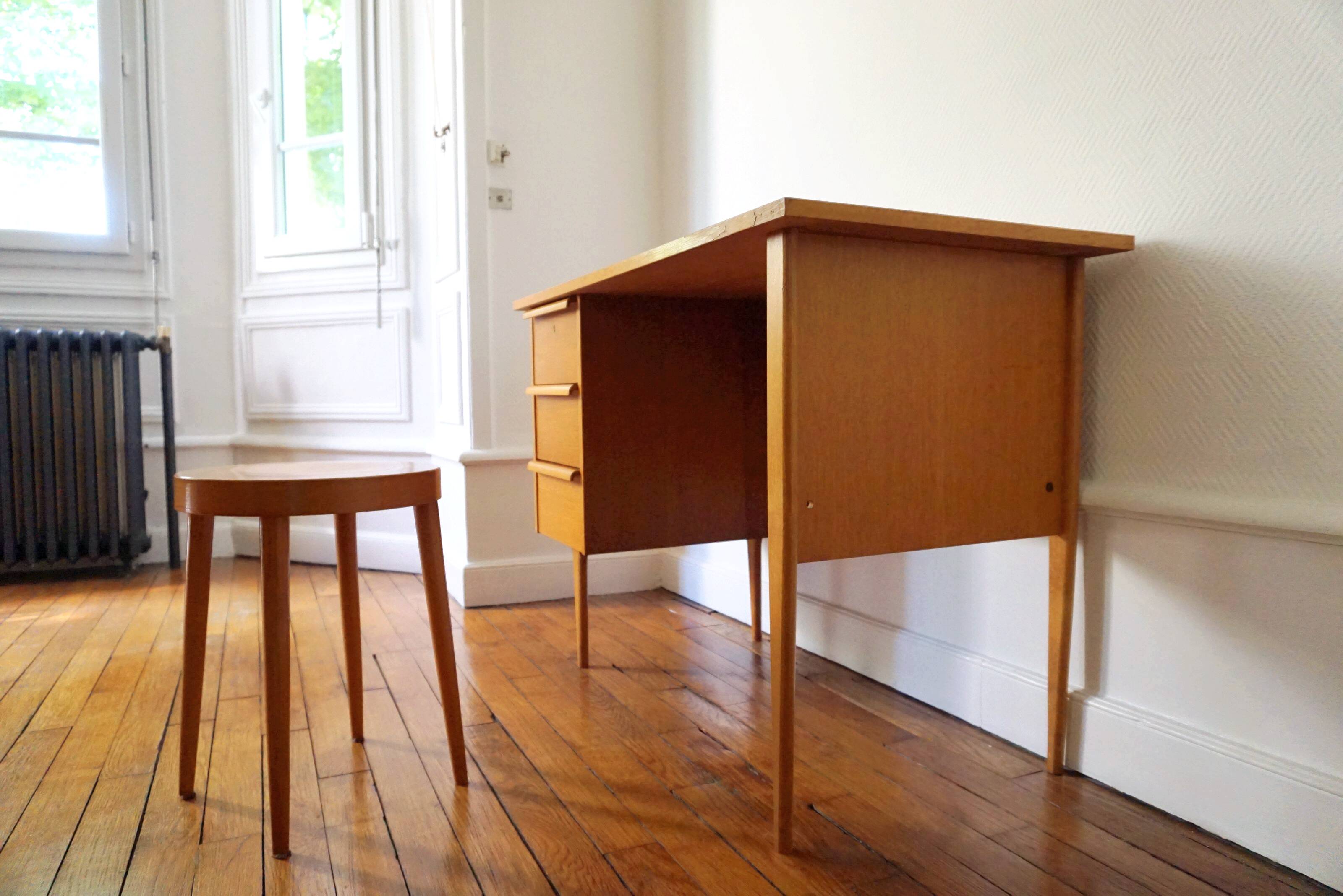 Office vintage with his stool