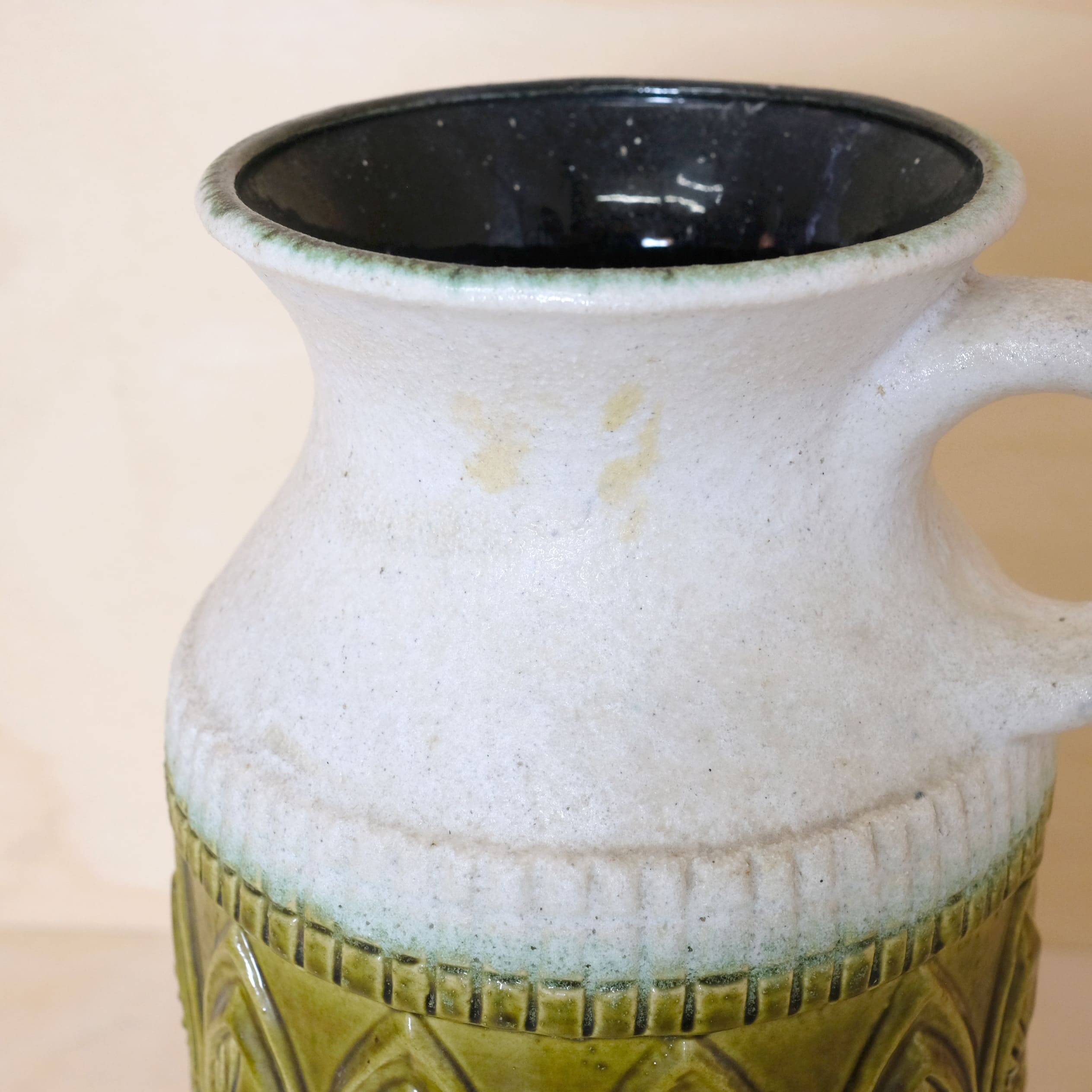 Large ceramic vase, German work from the 60s.