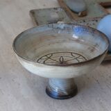 Ceramic fruit cup by Jacques Pouchain, 60s