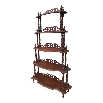 Louis Philippe mahogany shelf