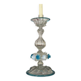 Venetian candlestick made of Murano glass, circa 1880
