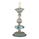 Venetian candlestick made of Murano glass, circa 1880