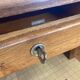 Old wooden desk
