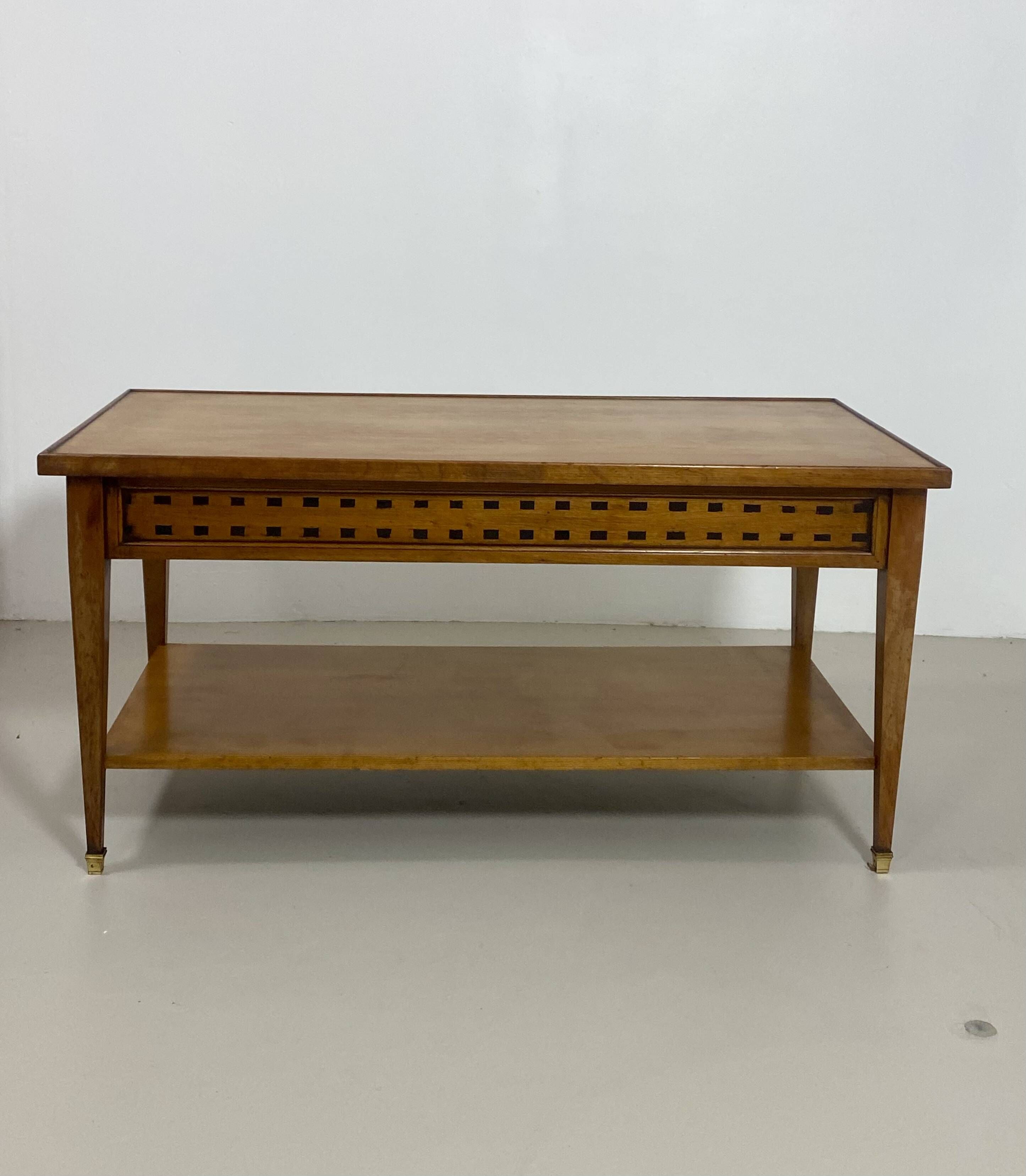Vintage oak coffee table from the 70s | Selency