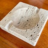 Vintage travertine ashtray