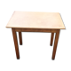 wooden farm table