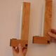 Pair of mid-century Scandinavian sconces