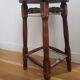 Tabouret en bois vintage